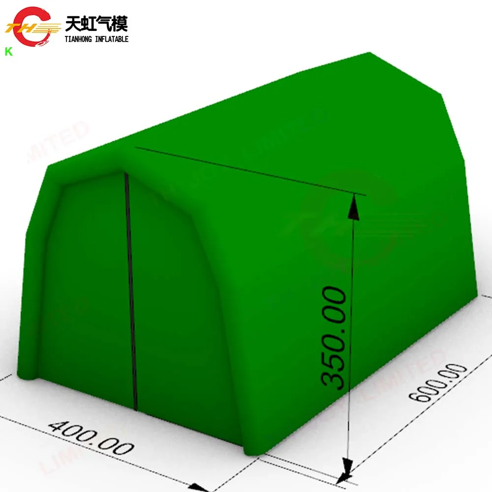 SEA Ship to Door Custom Made Air Tight Inflatable Tent Outdoor Sealed Blow Up Tent Come with Air Pump