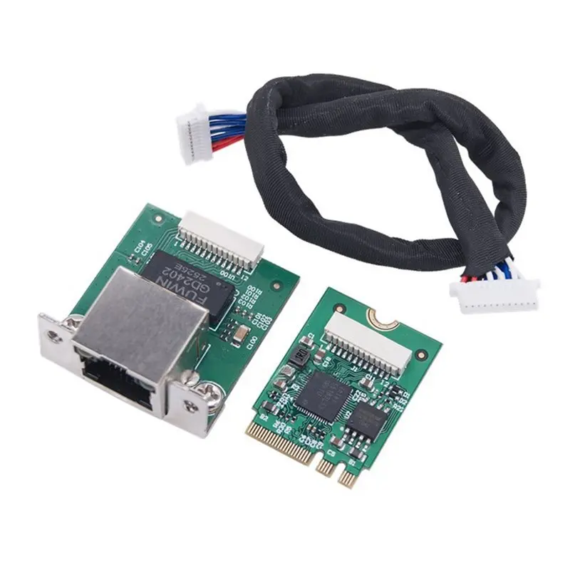 M.2 A+E 2.5Gbe I226-V Ethernet Adapter Multi-Gig 2.5G/1G/100M NGFF 2230 Industrial Control Server Network Card-ABIU