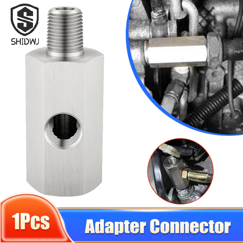 

Oil Pressure Sensor Tee 1/8"NPT Female To M12 M10 M14 1/8NPT 1/4 NPT Oil Pressure Sensor Connector Feed Line Gauge Tee Adapter