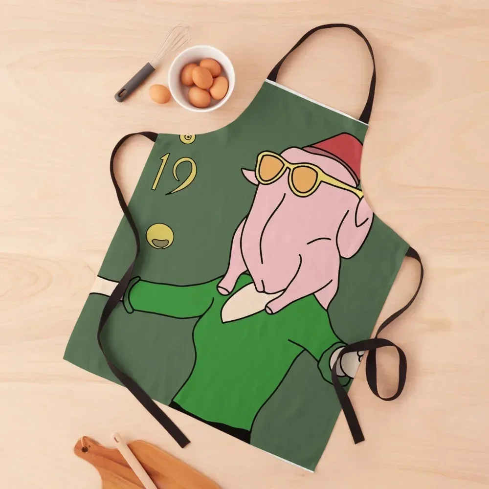 

Monica's thanksgiving turkey Apron kindergarten teacher Women's Dress Apron