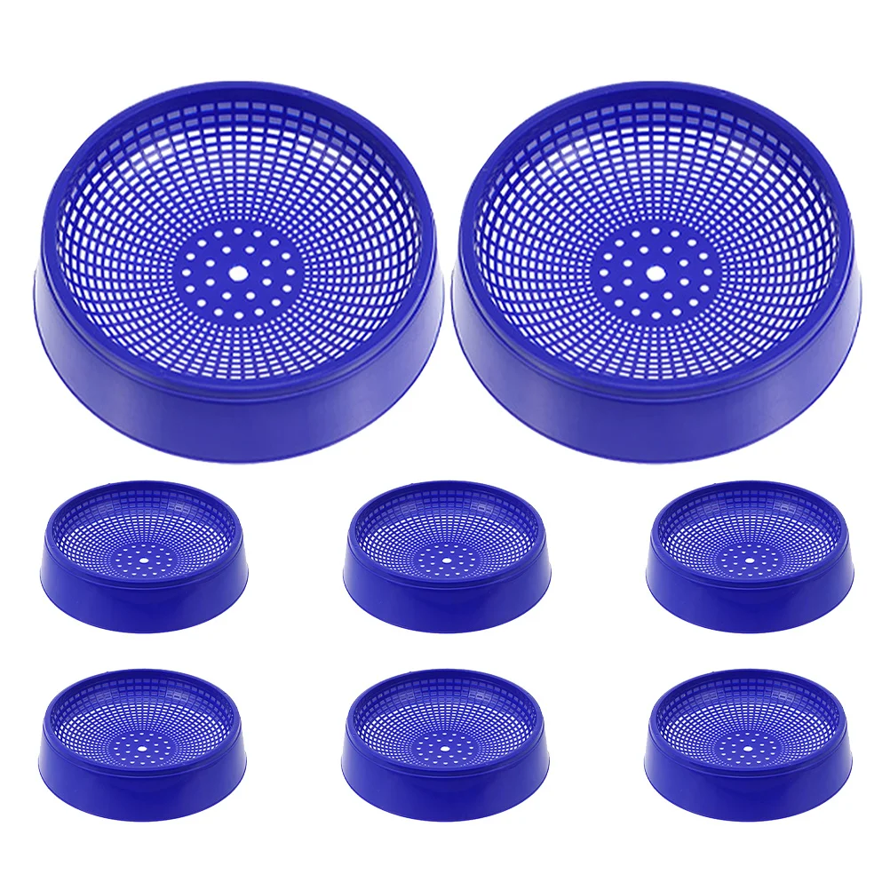 

8pcs Pigeon Nest Plastic Bird Nesting Bowl For Racing Pigeons Breeding Supplies Hatching Bowl Cage Tray Holder Dove Accessory