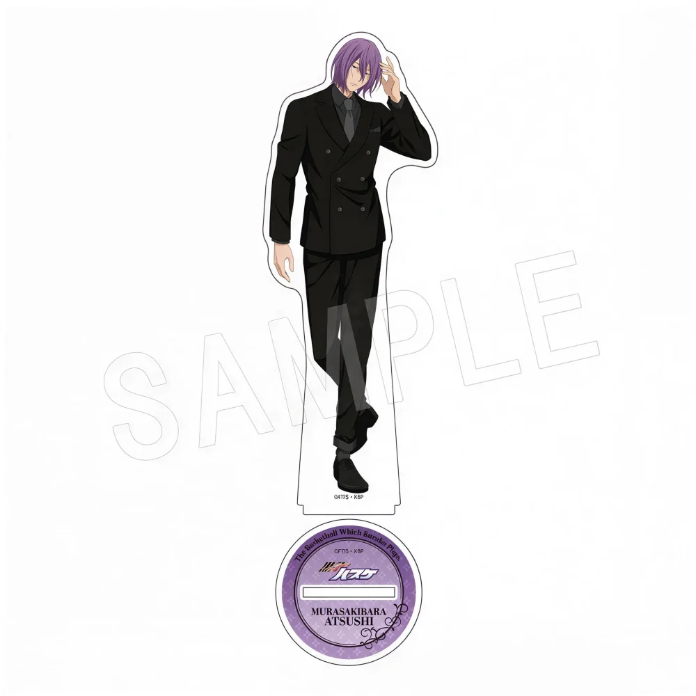 15cm Kuroko's Basketball Sports Anime Kuroko Tetsuya Acrylic Stand&Keychain HD Print Desktop Decor Gift