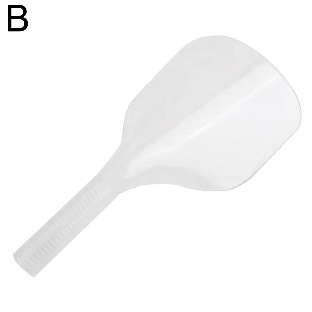 Salon Haircut Face Mask Hair Dyeing Protector Cover Handheld Barber Hairspray Accessories Mask Professional Reusable X9S0