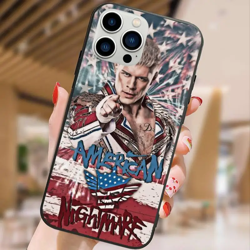 Cody Rhodes Phone Case For iPhone 14 13 12 11 Pro Max Mini XS XR