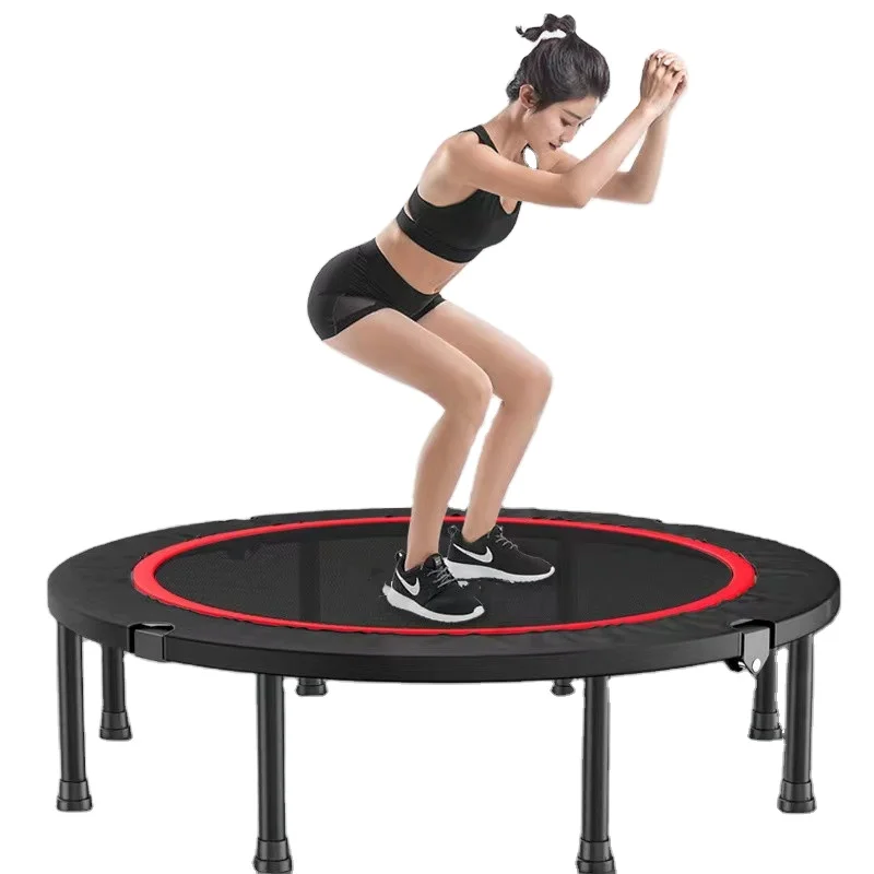 40inch professional cheap price indoor manufacturers gymnastic training exercise soft edge jumping rectangle fitness trampolines