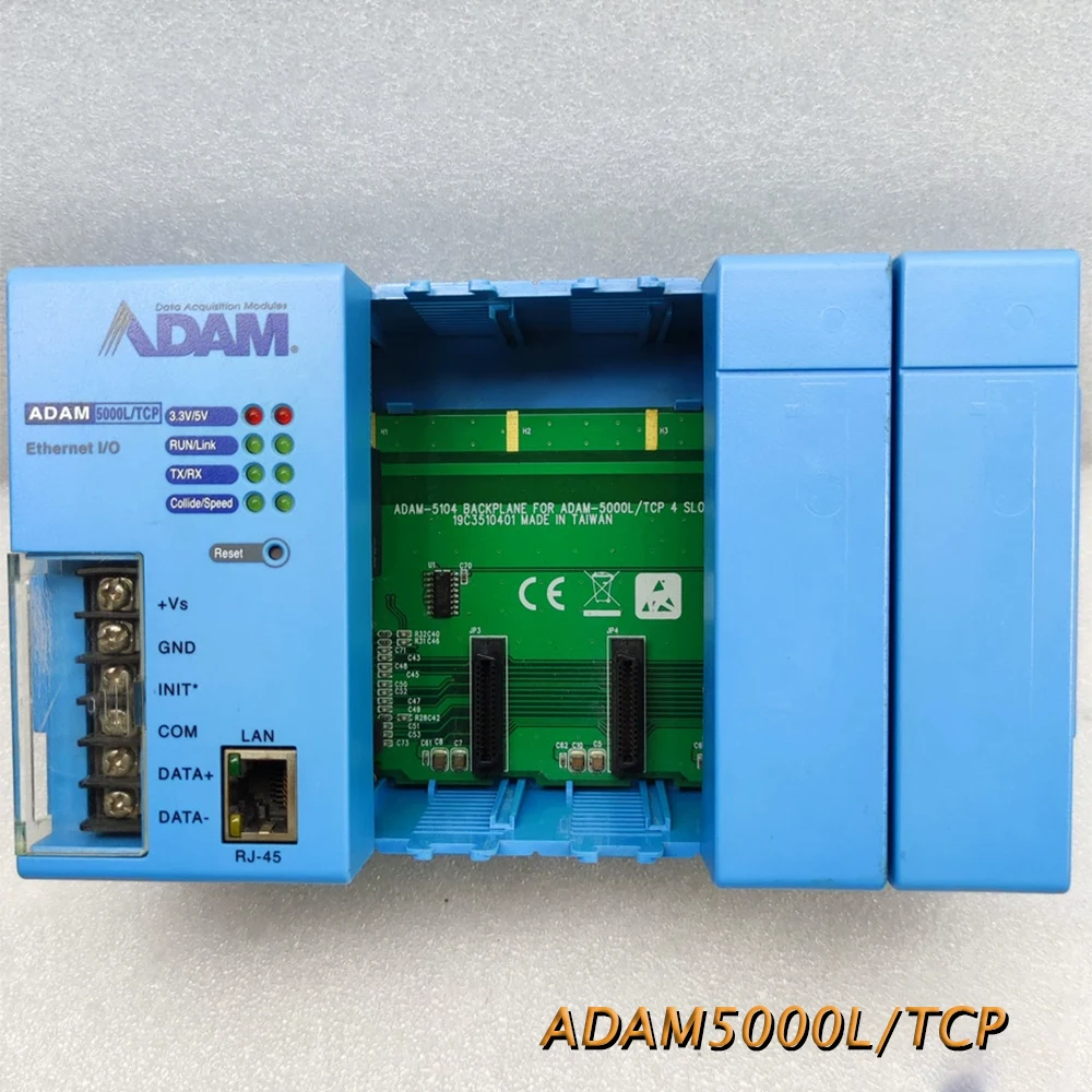 For Advantech Quad Slot Data Acquisition Module Ethernet 485 Communication ADAM5000L/TCP