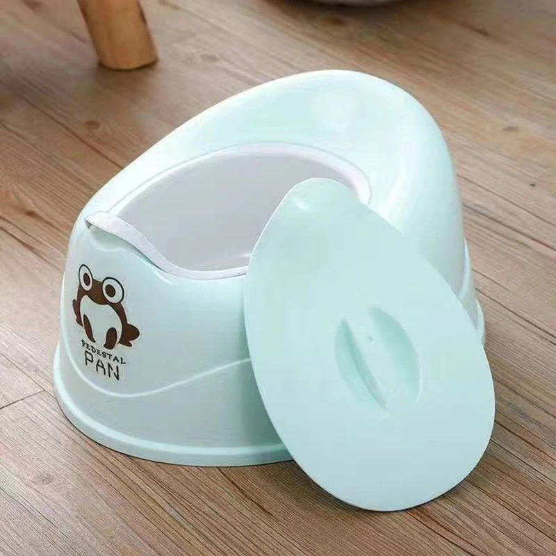 Baby Potty Seat With Cover Children\'s Pot Baby Toilet Thickened Portable Training Seat Kids Travel Toilet Urinal Easy Clean 1-4Y