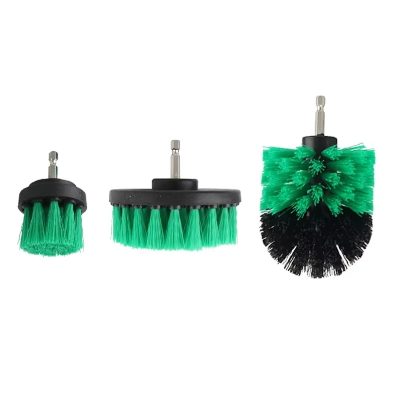 Elektrische boorborstel Bandenborstelset Badkamer Plastic ronde reinigingsborstel Multifunctionele accessoires voor huishoudelijke schoonmaakmiddelen