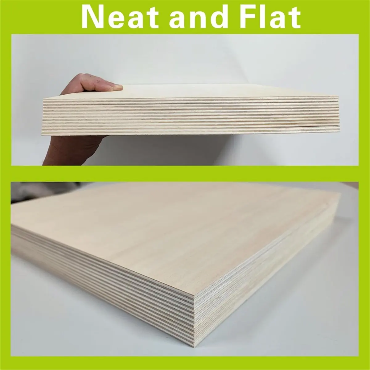 Basswood Sheets 12 Pack,12x12x1/8Inch Plywood Sheets,3mm Basswood for Laser Cutting,Laser Engraving Blanks,Drawing-A07G