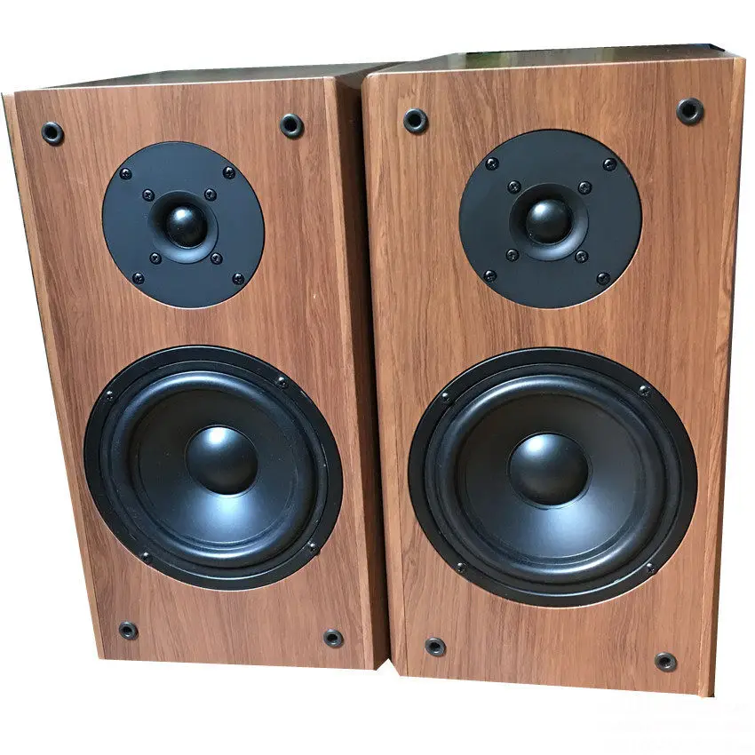 Bookshelf speaker 8.5-inch passive speaker 6.5-inch two-way frequency, high and low 6-inch speaker, wooden 8-inch speaker