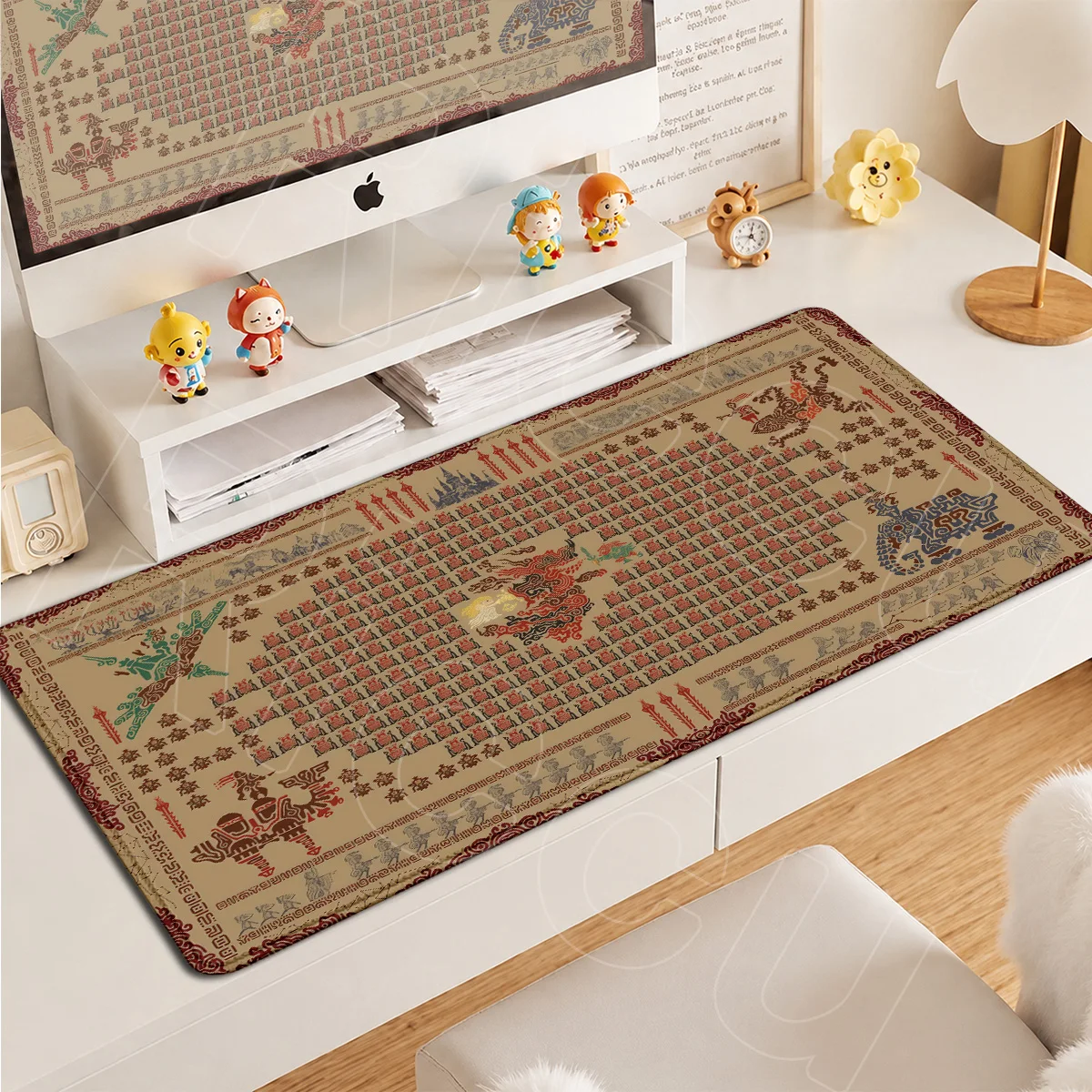 HD-Druck Notizbuch Büro Großer Desktop-Teppich Mauspad Computer E-Sport Gamer The Legend of Zelda Twilight Princess Mausmatte – Detail 5