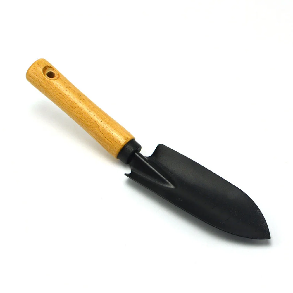 

2pcs Wooden Mini Gardening Shovel Rake Kit For Potted Plants Gardening Accessories Garden Potted Tools Spade Tools