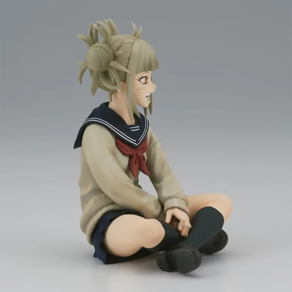 MHA Anime figure Uraraka Ochako Toga Himiko sitting action figures Uraraka Ochako Toga Himiko  PVC Model Toy  Collection Gift