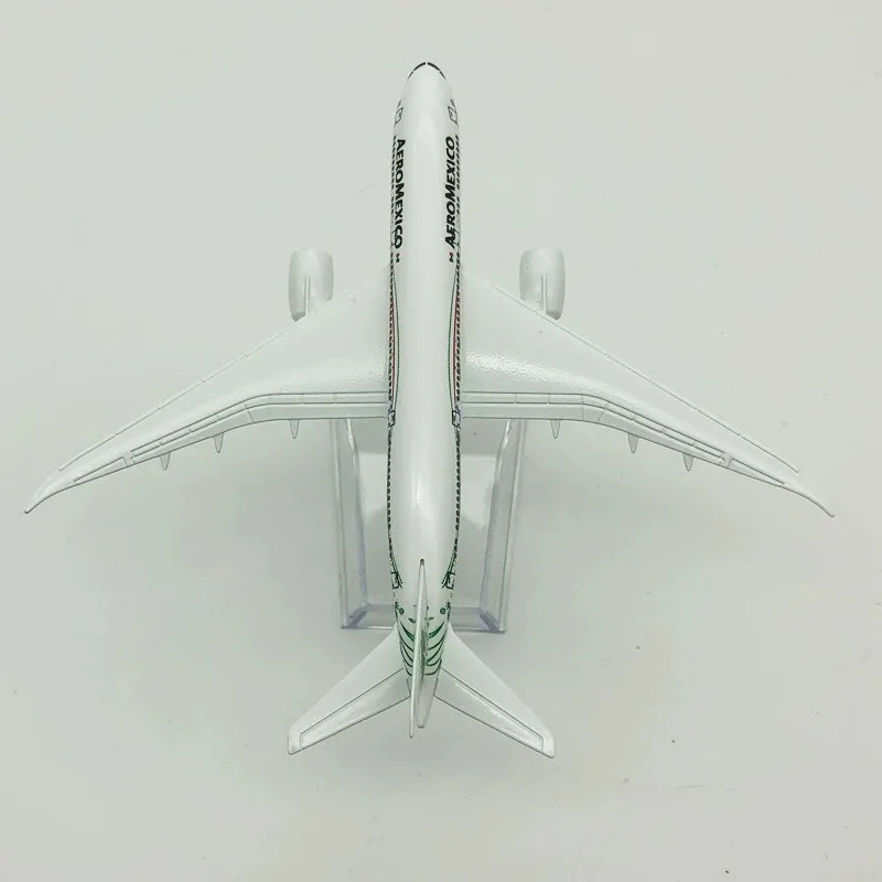 16cm Alloy Metal Mexican Air AEROMEXICO B787 Airlines Airplane Model Boeing 787 Airways Plane Model 1/400 Scale Diecast Aircraft