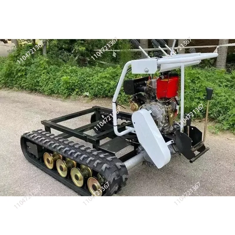 Small crawler truck orchard carrying agriculture and forestry transportation all-terrain truck king