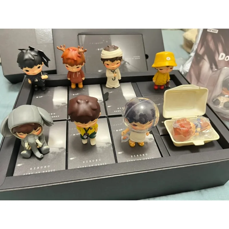 

Серия POPMART HIRONO's City of Forgiveness, маленькая дикая глухая коробка Bubble Mart, подтвержденное издание, модная фигурка, оригинальный подарок