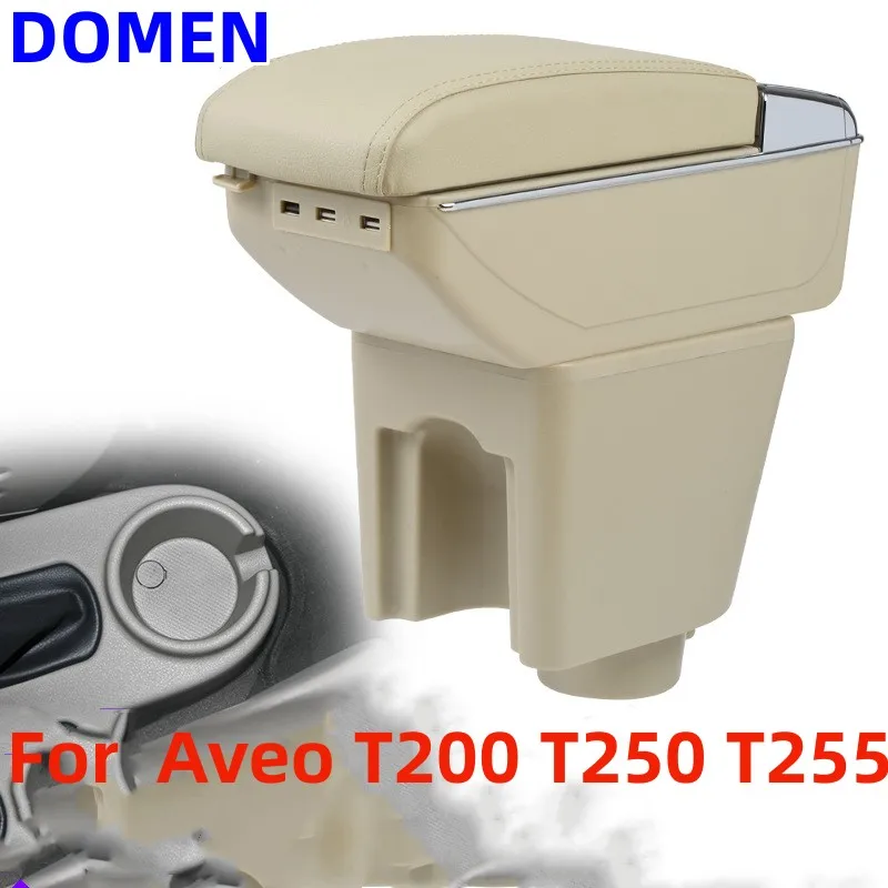 

Оригинальный заводской центральный подлокотник для Aveo T200 T250 T255 (2002-2011), модифицированные аксессуары без сверления