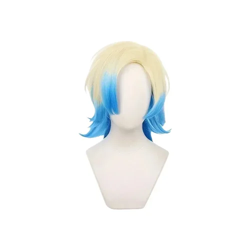Pelucas de Cosplay de Anime Blue Lock Kaiser, cabello sintético resistente al calor, juego de rol, accesorios preestilizados