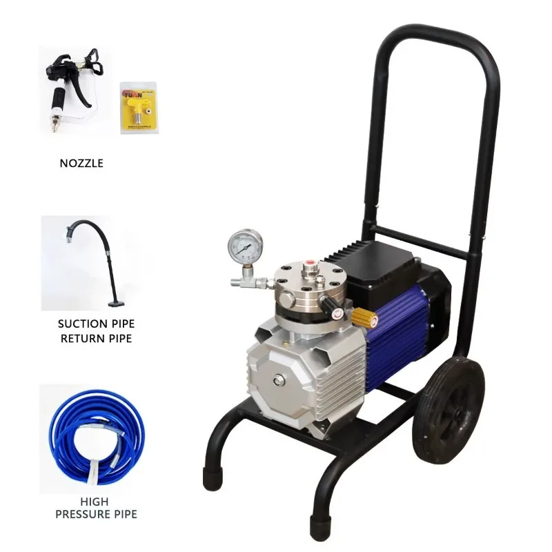 Color Can Be Customized and Delivery Is Fast High Voltage Industrial 220V Electric Airless Paint Sprayer