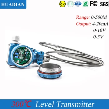 High precision 0.5%FS 4-20ma oil fuel diesel input level sensor RS485 water liquid level transmitter 1-5M