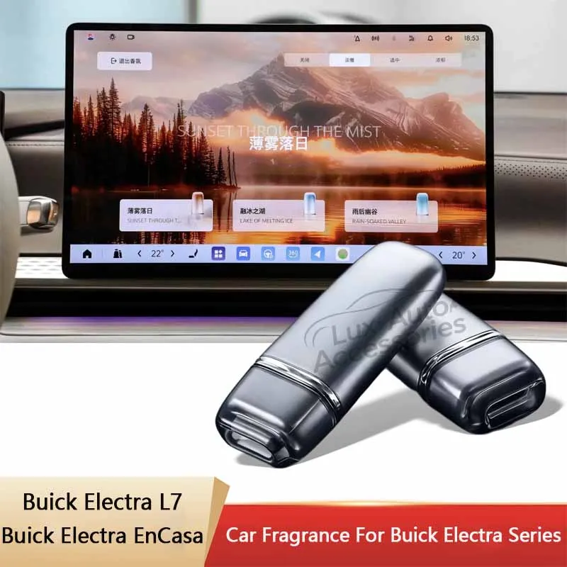 For Buick Electra EnCasa Electra L7 & E7 OEM Car Aroma Stick 3 Fragrance Types Replacement Refill for Original Car Aroma System
