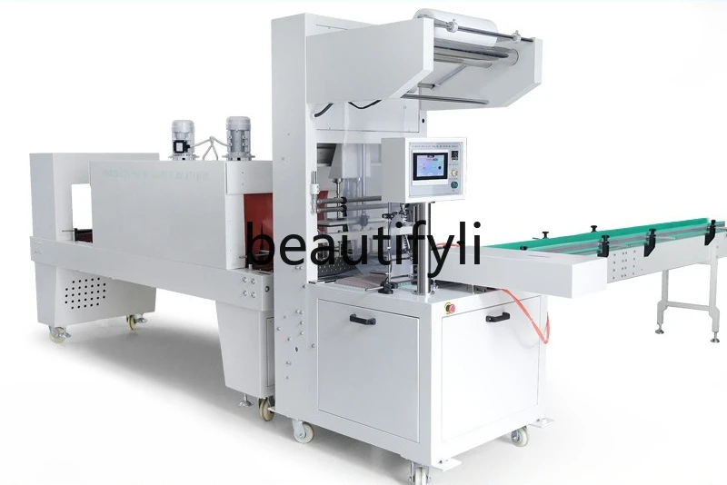 Confezionatrice per film termoretraibile in PE completamente automatica a manicotto, grande cartone personalizzato per bevande, acqua minerale, birra