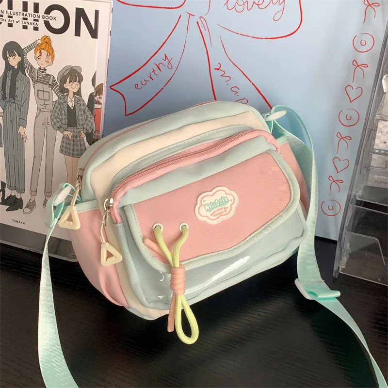 Tote Ita Shoulder Bag Crossbody Bag Women Girl Student Japan Korea Style Y2k New Travel Dopamine Cute Kawaii Little in Stock Hot