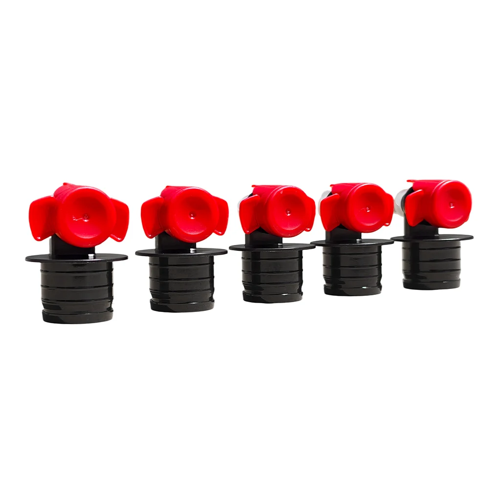 KegLand 5pcs Black Tap Spout for 1.5L Stand Up Bladders Beer Bag Beer Home Brewing