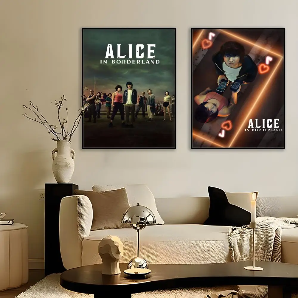 Series Thriller Alice in Borderland Poster Modern Minimalism Aesthetic Art Prints Bedroom Kitchen Home Decor Art Poster Gifts