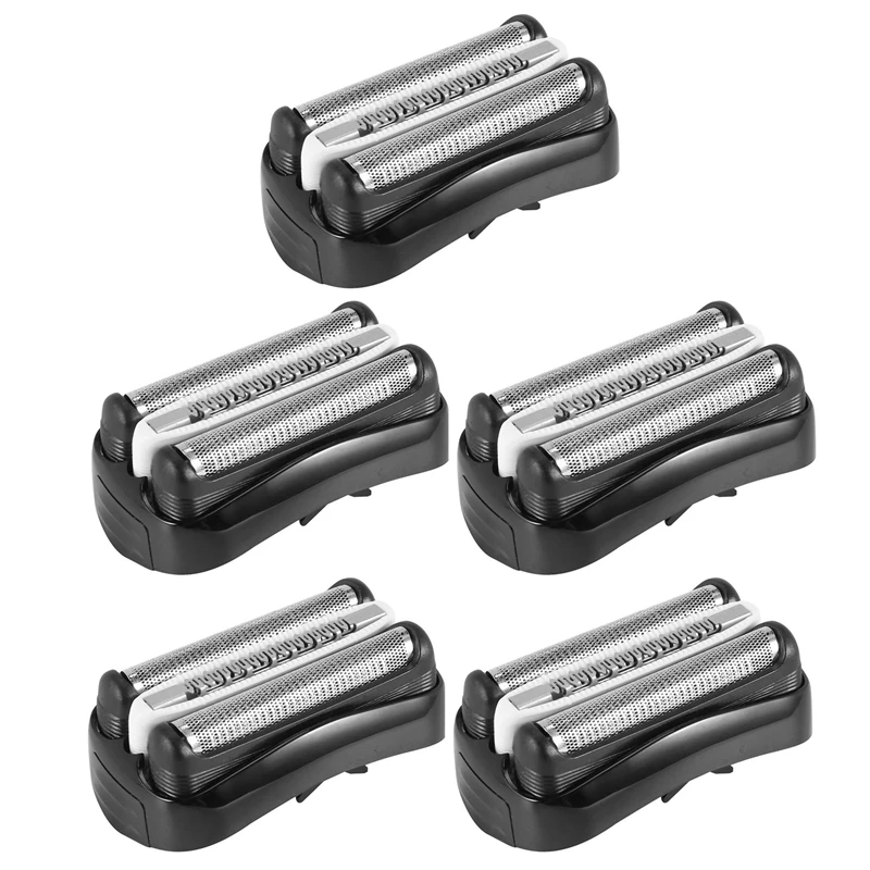 5X Replacement Shaving Head For Braun 32B Series 301S 310S 320S 330S Cutter Replacement Head