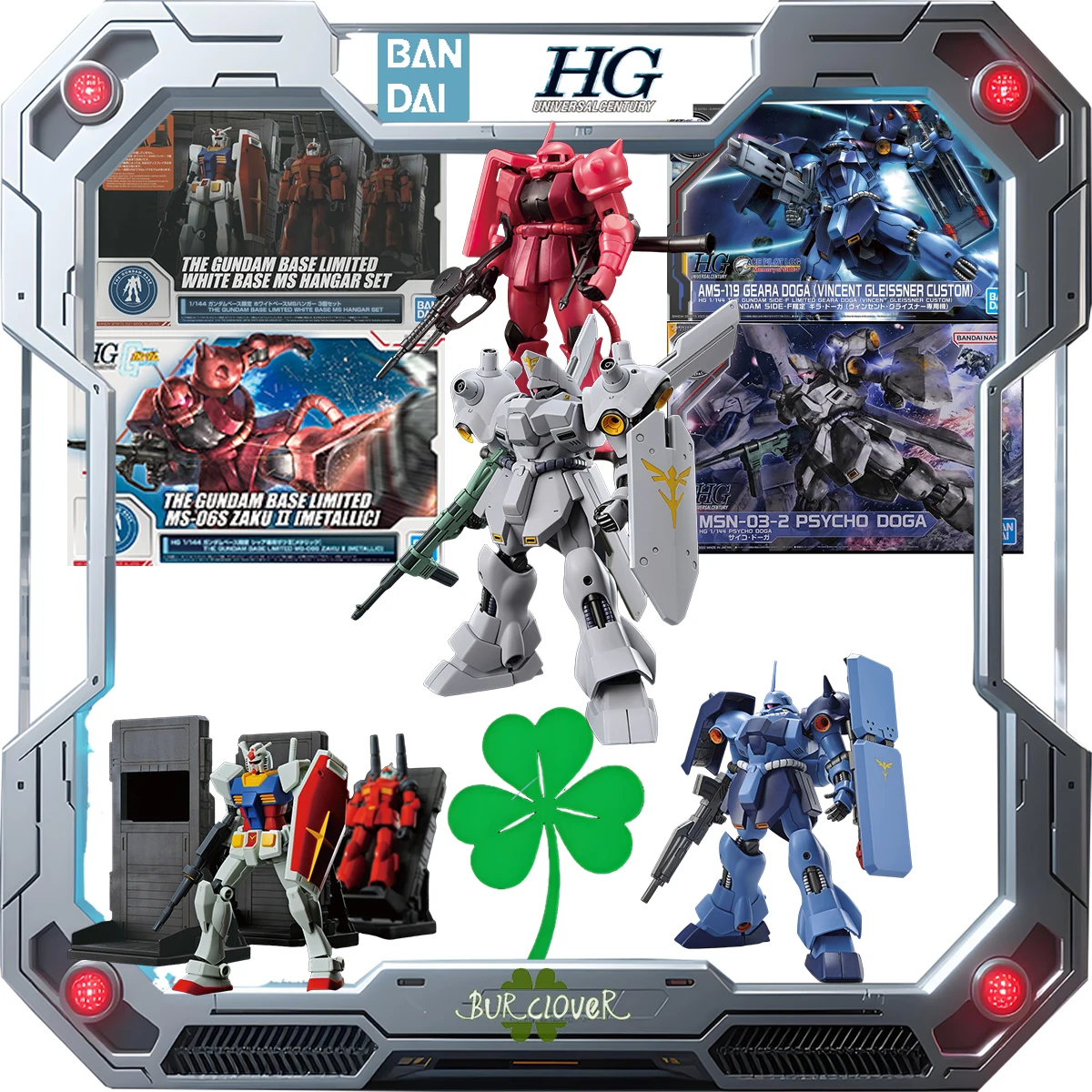 

Bandai Original GUNDAM TR-6 [Hyzenthlay II La] (Clr) Zeong Meiji Choc Zaku II (21st) Heavyarms (Clr) Perfect Unicorn Ver. Toys