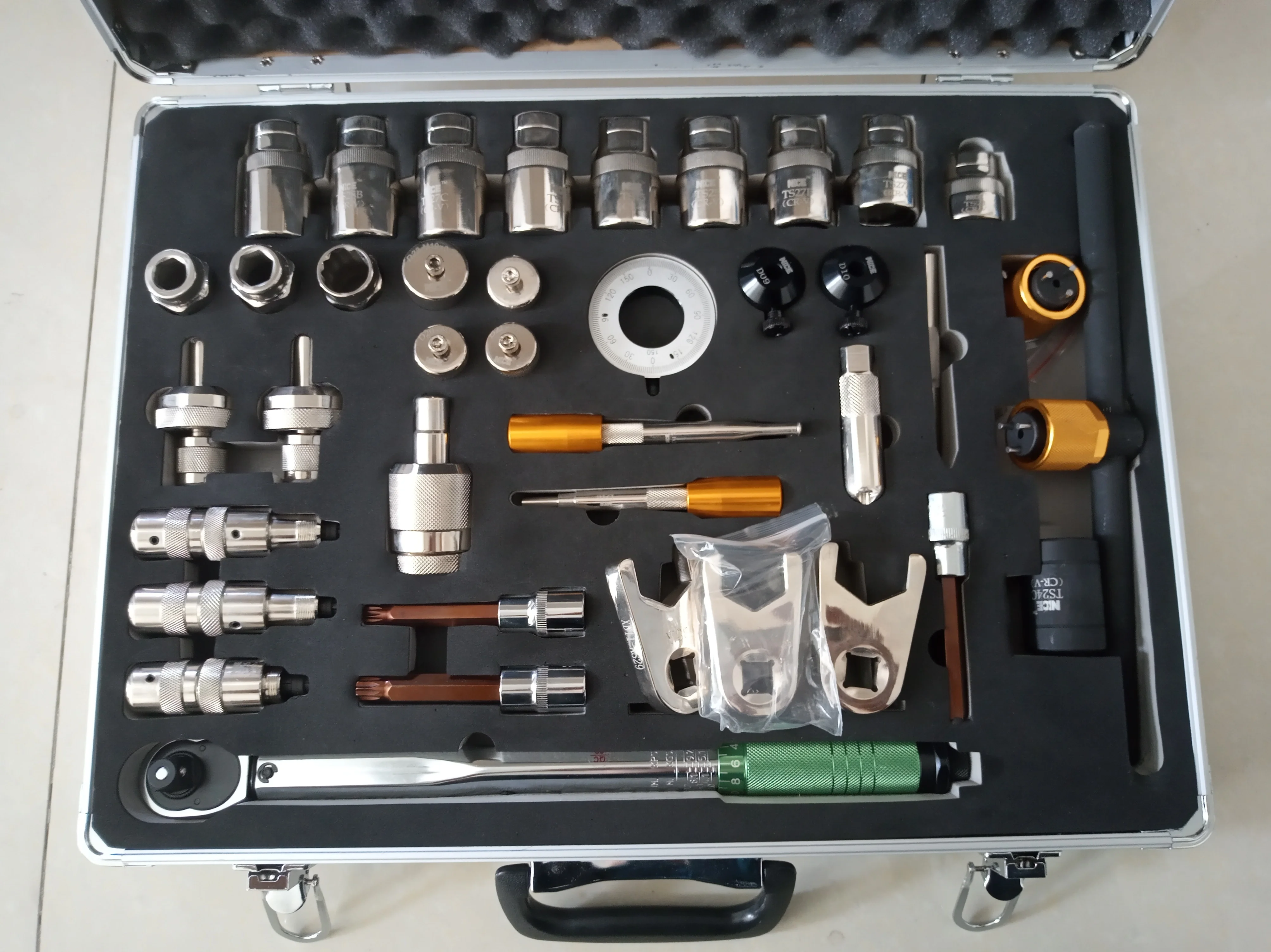 Auto Common Rail  Injector Dismantling Tools 40pcs Repair Tools