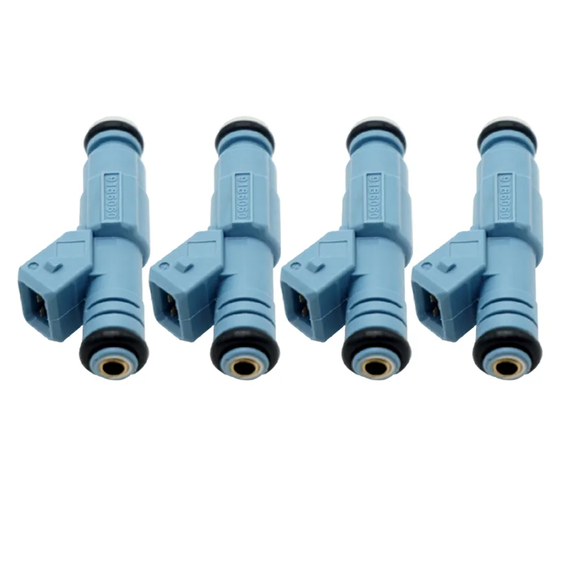 4x 0280155830 Fuel Injector Nozzle For Volvo V70 C70 XC70 S60 S80 2.0L 2.5L 1997-2010 852-12166 420874520 9186060