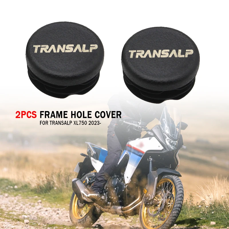 

2PCS Chassis Plugs For Honda XL750 Transalp XL 750 2023 Frame Hole Cover Caps Plug Frame Cap Transalp750 Motorcycle