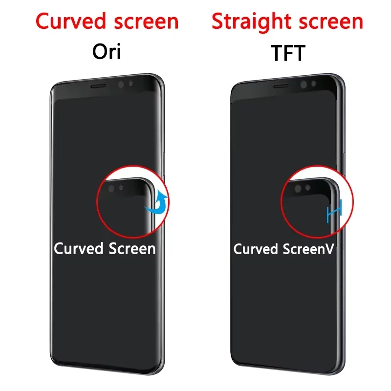 TFT Quality For Samsung S9 G960 Lcd Display Digital Touch Screen with Frame Assembly For Samsung S9+ S9 Plus G965 Display