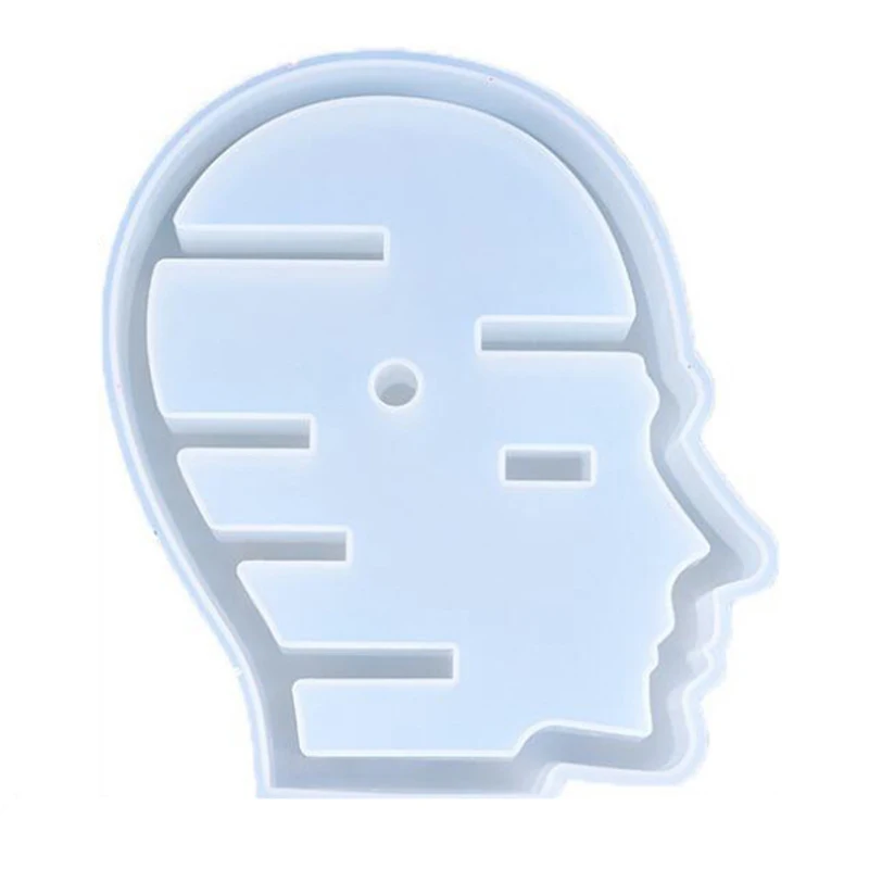 

Форма из смолы для подноса, декоративная силиконовая форма для портрета, подставка под голову для портрета, набор для настольного стола, декоративные поделки