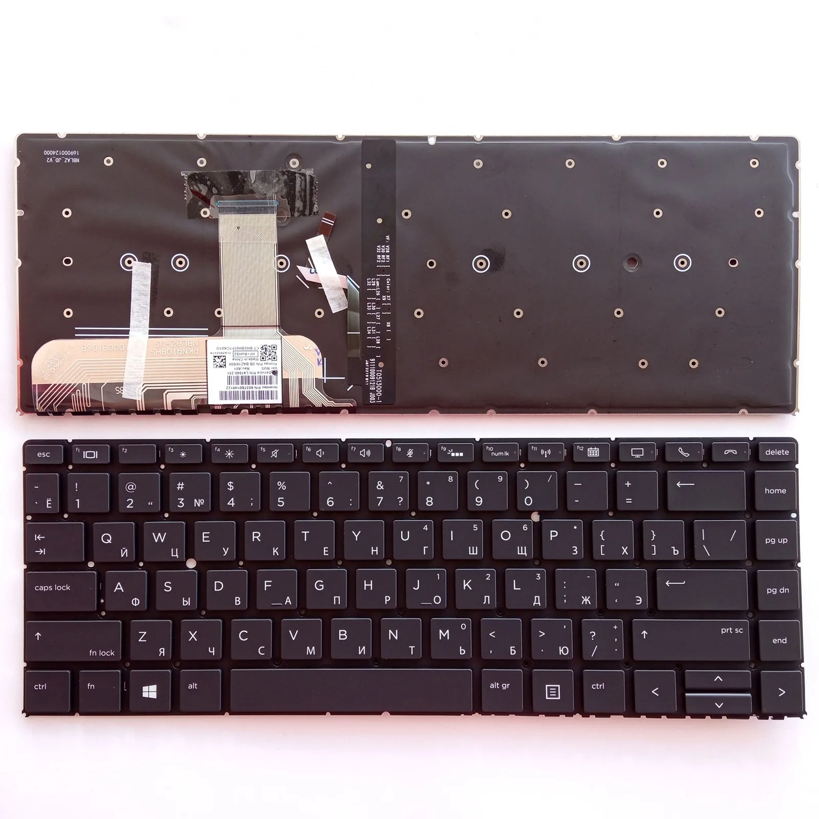 

RU US SP UK Layout for HP EliteBook HSN-I29C HSN-Q02C HSN-I20C L41040-001 1040 G4 1040 G5 1040 G6 Laptop Keyboard