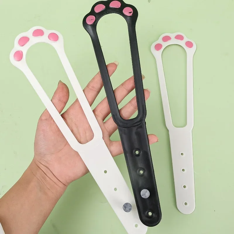 

Cat Door Holder Latch Adjustable Dog Door Stopper Elastic Gate Lock Flex Latch Strap Keep Dog Out From Entering Pet Gate Supply