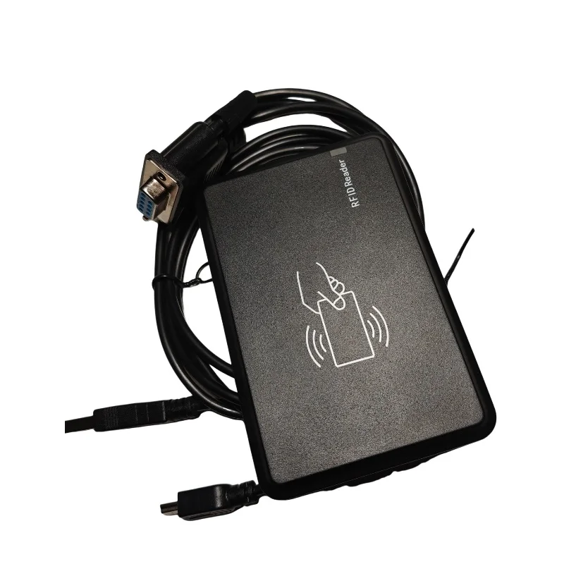 

Устройство чтения RFID-карт 13,56 МГц ISO14443A B ISO15693 RS232 DB9, совместимое с чипом Felica iCode