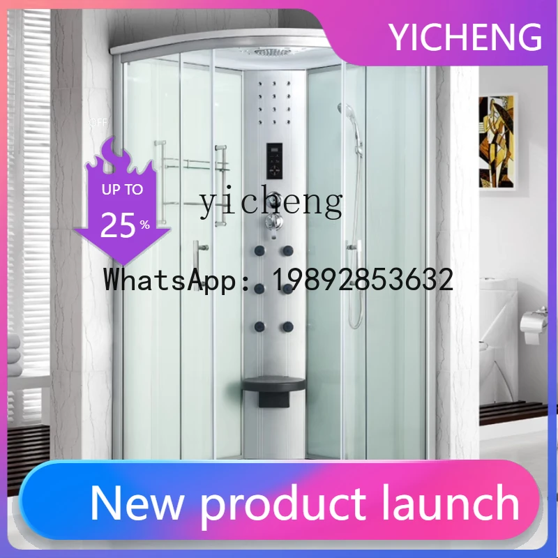 

integrated bathroom bath room tempered glass steam room fully enclosed integrated bathroom dry and wet separation