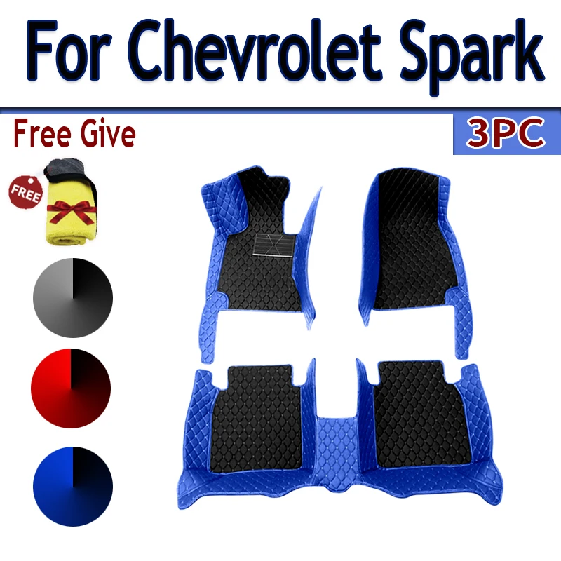 

Car Floor Mats For Chevrolet Holden Spark M400 2016~2019 Leather Mat Non-slip Anti-dirt Pad Carpets Leather Mat Car Accessories