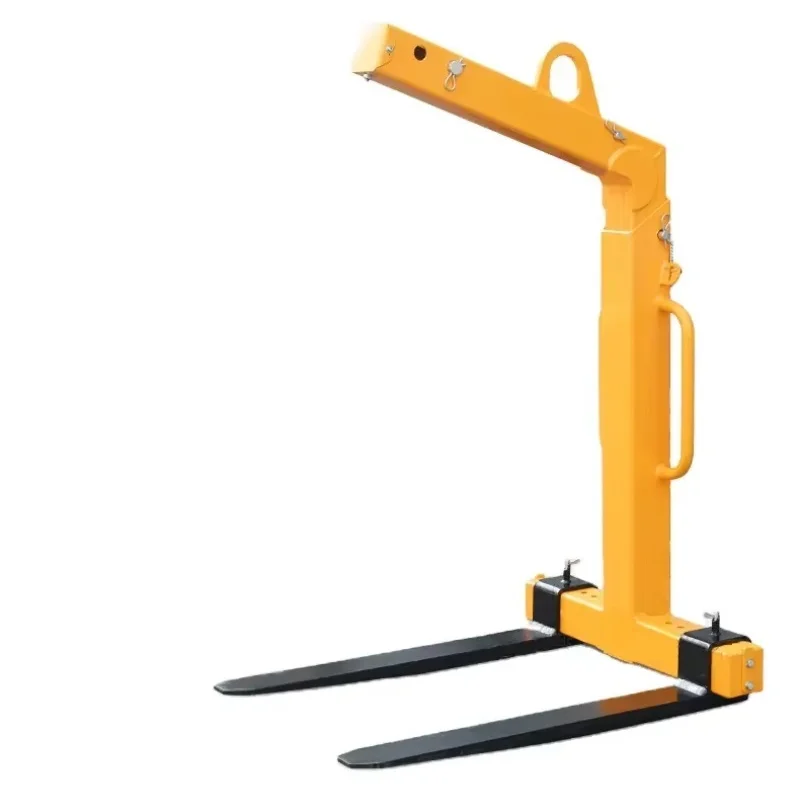 

High quality self-balancing adjustable height pallet crane fork