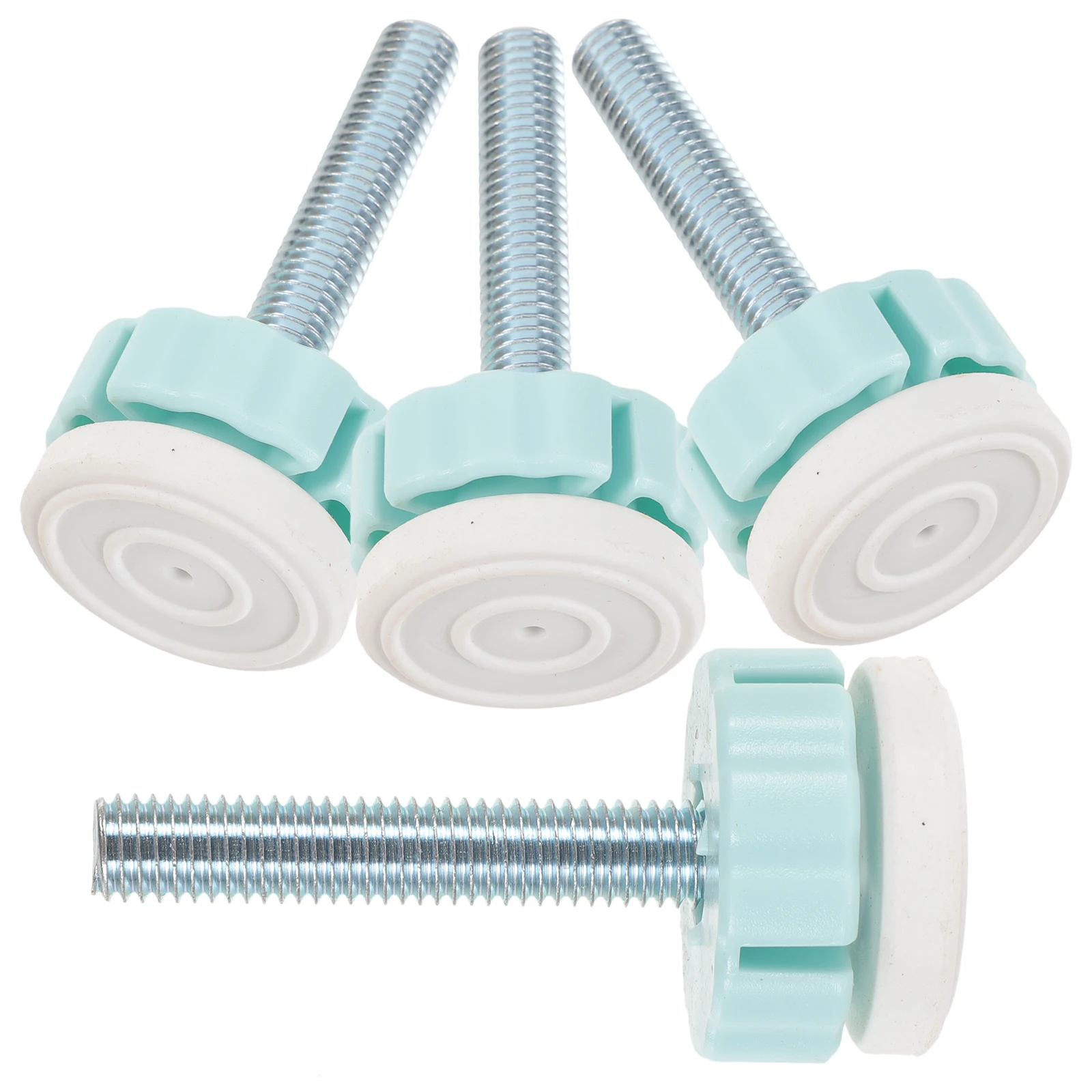 

4pcs Pet Isolation Fence Safety Gate for Babies Steel Core Hardware Toddler Bannister Adapter Screw Non Punching Metal screws