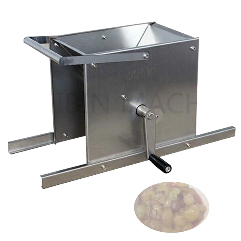 Startseite Weinherstellung Obstbrecher Traube Heidelbeere Maulbeerbrecher Manueller Einzelrad-Traubenbrecher Halbautomatisches Rad