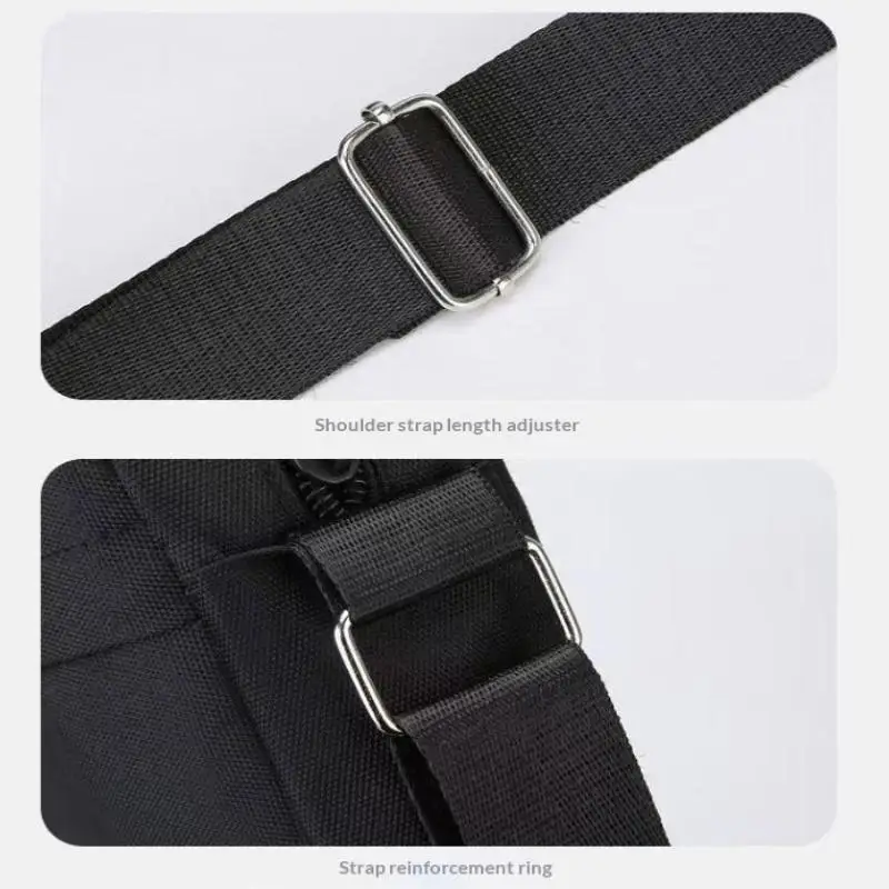 Umhängetaschen für Damen und Herren, einfarbige Umhängetaschen, kleine Umhängetaschen, leichte Handytaschen. – Detail 6