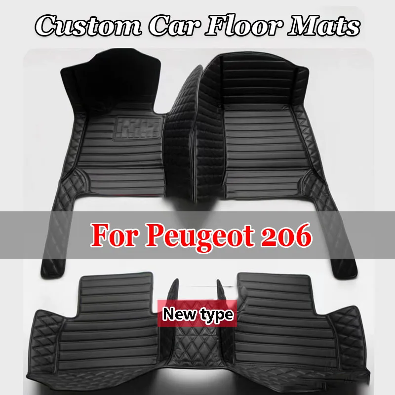

Custom 3D Car Floor Mats for Peugeot 206 2004-2008 207 207 CC 301 2012-2019 607 2004-2006 Interior Accessories