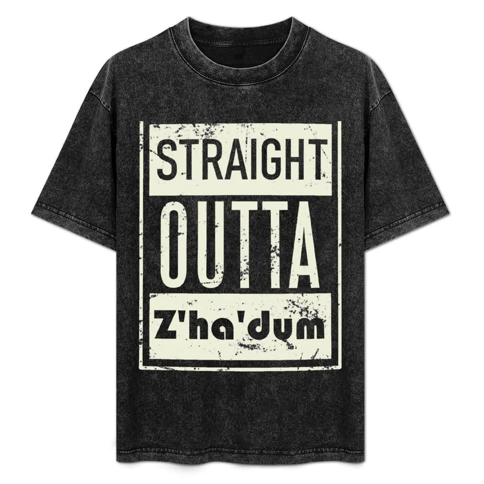 

Straight out of Z'ha'dum - Babylon 5 V2 T-Shirt Casual Basic Short Sleeve T-Shirt