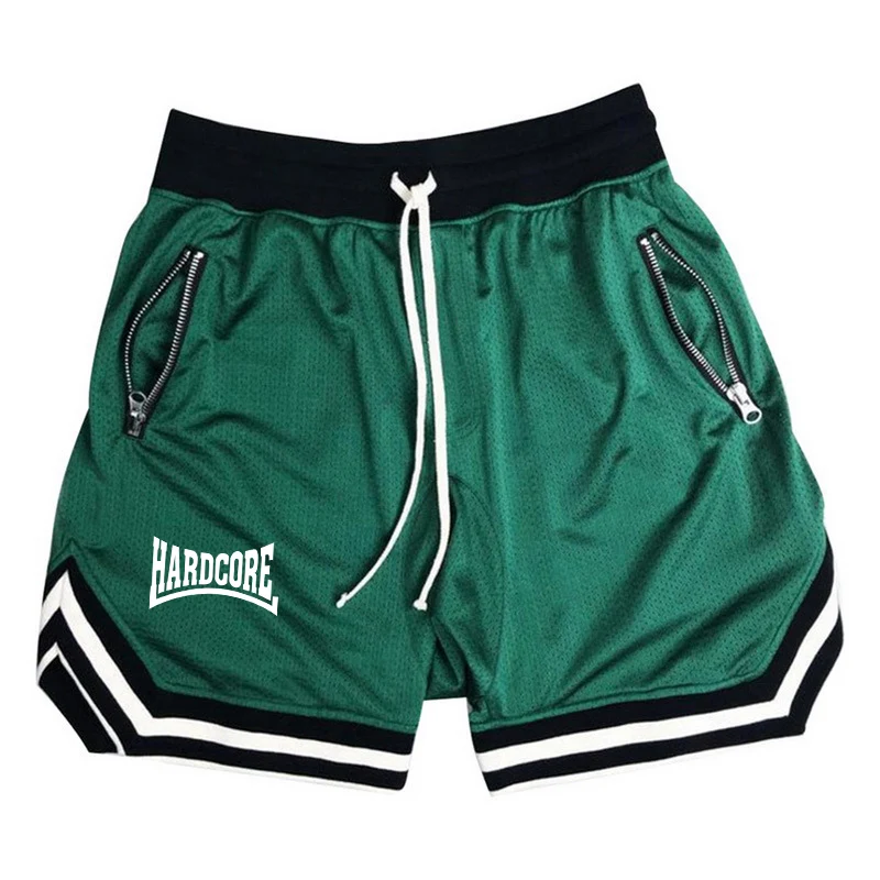 Hardcore New Men Summer Cotton Solid Color Shorts High Quality Casual Elastic Waist Comfortable Breathable Short Pants