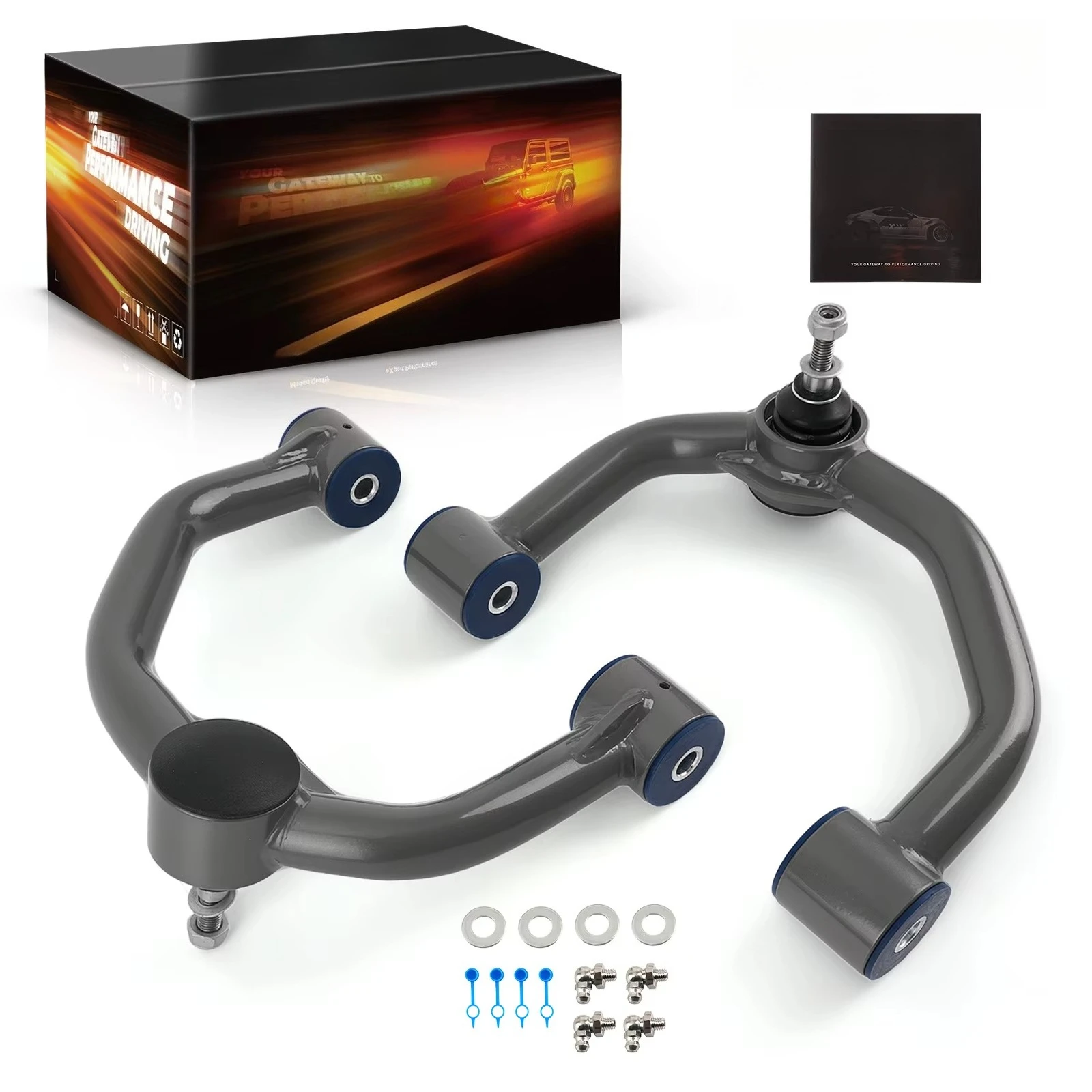 

Горячая новинка: Комплект для лифта Ford F-150 (0-2 дюйма) с рычагом переключения передач, 2 верхними передними рычагами подвески (левый и правый)