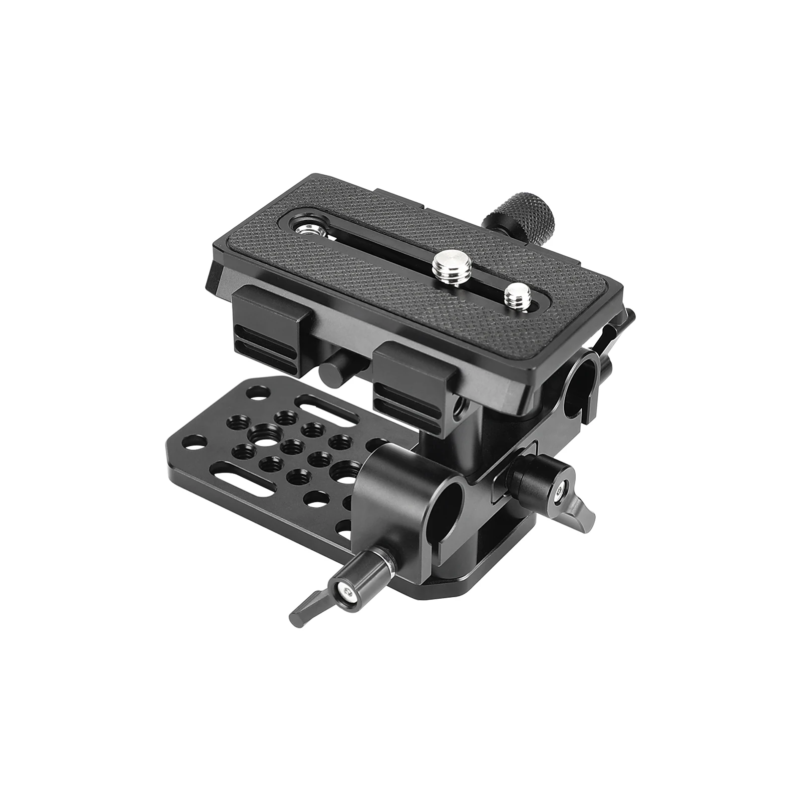 SZRIG ARCA Swiss Style QR Mount Base With Tripod Baseplate & 15mm LWS Rod Clamp With 1/4\